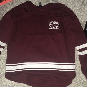 Maroon long sleeve